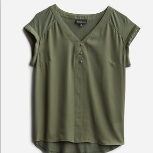 Fortune + Ivy Helina Green Stitch Fix Top XL